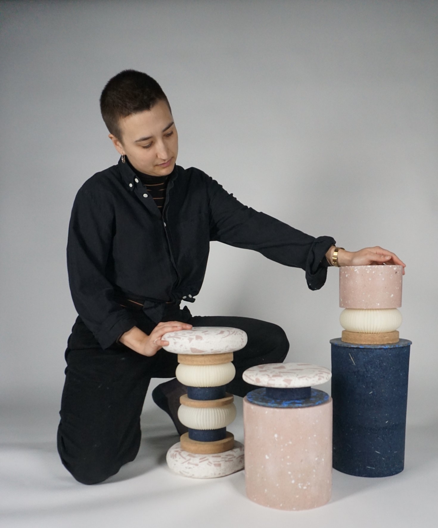 Mixed Waste Sculptures